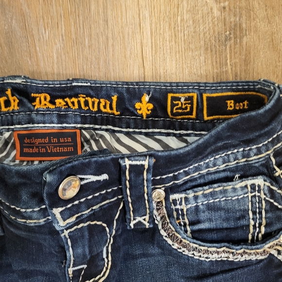 Rock Revival Evella Bootcut Jeans Size 25 - Picture 6 of 16
